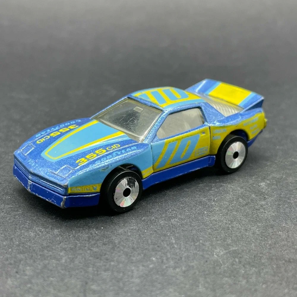 Matchbox #10 Pontiac Firebird 355 Racer Race Car Blue Diecast 1/64 Scale‎ Loose